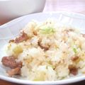 noamanma's cooksnap of when they made ねぎたっぷり♥肉そぼろチャーハン♫.
