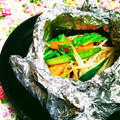 yangpa's cooksnap of when they made 鮭のちゃんちゃん焼き風☆ホイル蒸し焼き.