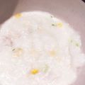 Kikuk0_66c's cooksnap of when they made 【中華広東料理】豚肉トウモロコシのお粥.