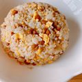 ri__0727's cooksnap of when they made 茨城県民が作る◎基本の納豆ツナチャーハン.