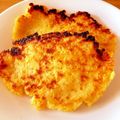林檎ぉ's cooksnap of when they made パン粉でパンケーキ 林檎のコンポート添え.