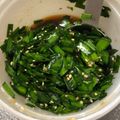 kakimikan's cooksnap of when they made 白米消滅しるびーのご飯が進みまくる壺ニラ.