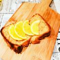 junmamu's cooksnap of when they made ☆目覚めスッキリ☆はちみつレモントースト.