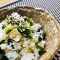 LimeLunch's cooksnap of when they made 炒めない！レンジでワカメチャーハン.