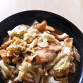 こころ_0722's cooksnap of when they made 鶏むね肉と春キャベツの生姜焼き.