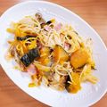 なふぃこ's cooksnap of when they made 炊飯器で❀かぼちゃの和風スパゲッティー.