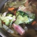 クック6075ZE☆'s cooksnap of when they made 春キャベツで簡単コンソメスープ.