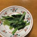 june1976's cooksnap of when they made 小松菜中華炒め.