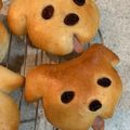 ❥nico❥'s cooksnap of when they made いぬパン　舌を出した子犬.
