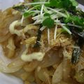  さくらのキッチン's cooksnap of when they made 玉ねぎの焼きうどん.