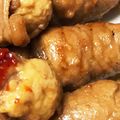 丸いフライパン's cooksnap of when they made ★豚ももスライスで豆腐巻き巻き焼き★.