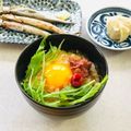runa10's cooksnap of when they made 〖簡単♪和風＊梅卵のせご飯〗.