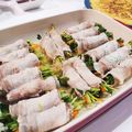 ☆はなちゃん☆☆'s cooksnap of when they made 豆苗と人参の豚ロース巻き.