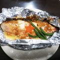 ぁきゃまままc's cooksnap of when they made 鮭の味噌マヨホイル焼き.
