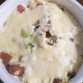 ★smiling★'s cooksnap of when they made 豆腐とウインナーのトロトログラタン:-).
