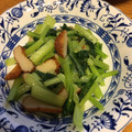 んりおか's cooksnap of when they made 小松菜とさつま揚げのさっと炒め♪.