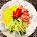 junmamu's cooksnap of when they made タレもカンタン♪冷やし中華風そうめん.