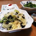 τомоко's cooksnap of when they made さっぱり☆キャベツの梅マヨのりサラダ.