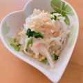 ☆３匹の子ぶた☆'s cooksnap of when they made 大根と紅生姜の酢の物.