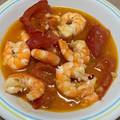 ちゃぴゆき's cooksnap of when they made 完熟トマトと海老のアヒージョ.