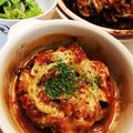 クックE662AA☆'s cooksnap of when they made レンチン！ナスと挽肉ミルフィーユ.