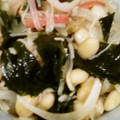 ケンチャナヨ～'s cooksnap of when they made カニカマとわかめの中華風酢の物.