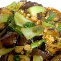kirarist's cooksnap of when they made 茄子とチンゲン菜のオイスター炒め.
