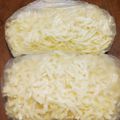 ロビくま's cooksnap of when they made ミックスチーズの取りやすい冷凍法.