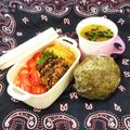 蕎麦の華's cooksnap of when they made はちみつ梅と青のりにぎり.