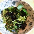 kamesayo's cooksnap of when they made みつばのサラダ韓国風.