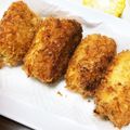 ライオンタイム's cooksnap of when they made クリームシチュー♪リメイクコロッケ弁当に.