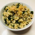 azbjbn's cooksnap of when they made 給食の味！わかめご飯.
