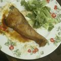 cacotan's cooksnap of when they made ぶり・イワシのコチュジャン照り焼き.