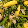 三毛猫☆'s cooksnap of when they made 空芯菜のにんにく炒め.