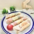 はらぺこしろうさぎ's cooksnap of when they made ❁ウィンナーチーズの餃子の皮巻き❁.