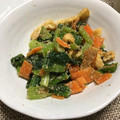 ぷ〜たろ's cooksnap of when they made 豪華版♡小松菜のごま和え.