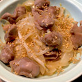 ばたみそーぱん☆'s cooksnap of when they made 砂肝ともやしのマヨラー油炒め.