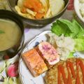 mmameco's cooksnap of when they made ☆しばわかめ入り卵焼き☆.