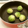 chou*'s cooksnap of when they made これで完璧！芽キャベツ下処理と下茹で☆.