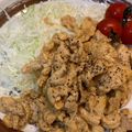 もっちちー's cooksnap of when they made 豚こまメイン☆簡単ポリ袋マスタード炒め.
