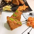 sofami's cooksnap of when they made 【常備菜】厚揚げの肉詰め・お弁当にも。.