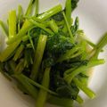 zorara's cooksnap of when they made まずはシンプルに！シャキシャキ空芯菜炒め.