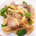 オアシス☆彡's cooksnap of when they made ししとうとじゃがいもと豚肉の炒め物♪簡単.