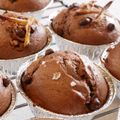 akilupo's cooksnap of when they made HMで簡単 チョコチップマフィン.