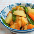 umemodoki's cooksnap of when they made ✩じゃがいもとちくわの煮物✩.
