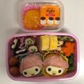 あずしん's cooksnap of when they made キャラ弁☆真ん丸おにぎりのマイメロちゃん.