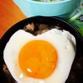 かにゃにゃmama's cooksnap of when they made アルミホイルでハートの目玉焼き♪.