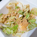 ２級ちゃん's cooksnap of when they made 中華風味のキャベツいんげん卵とじ(簡単).