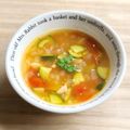 よこ耳ねこ's cooksnap of when they made ズッキーニとトマトの＊夏スープ.
