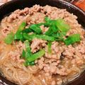 ゆき☆ﾐ's cooksnap of when they made レンジで簡単☆ヘルシー★麻婆春雨.